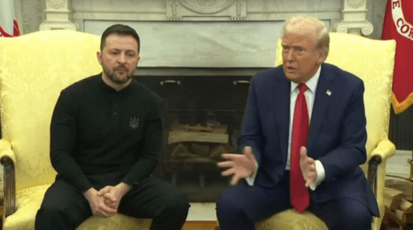 트럼프-젤렌스키 정상회의/영상 캡처