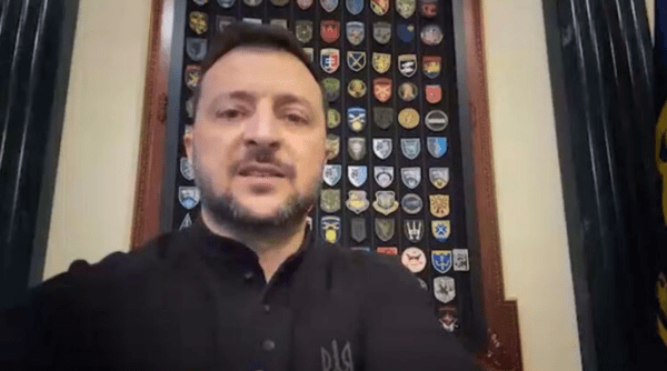 젤렌스키 대통령이 매일 저녁 공개하는 대국민 화상 영상/사진출처:우크라 대통령실