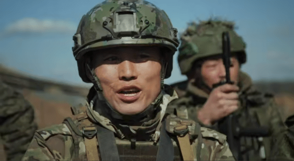 까츄샤 노래를 부르는 북한군 병사들/텔레그램 영상 캡처