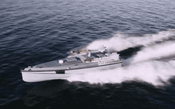 우크라이나 수상 드론 마구라 V7/사진출처:Naval News