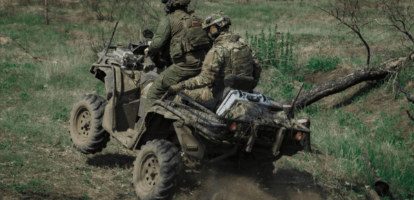 러시아군의 ATV 공격/사진출처:러시아 국방부