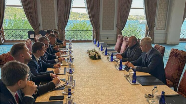 23일 이스탄불에서 열린 러-우크라 3차 협상/사진출처:페북@rustemumerov.ua