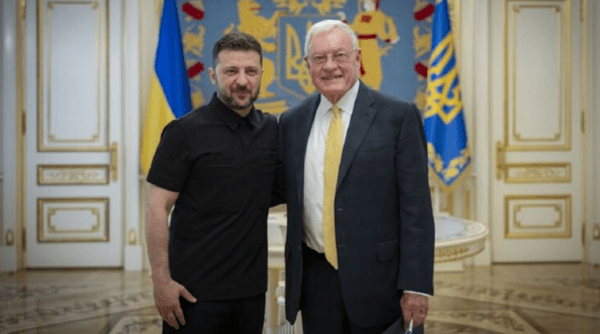 젤렌스키 대통령과 키스 켈로그 미 대통령 특사/사진출처:우크라 대통령실