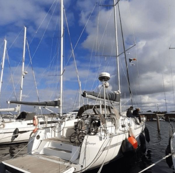 노드 스트림 폭파사건에 연루된 보트/사진출처:슈피겔