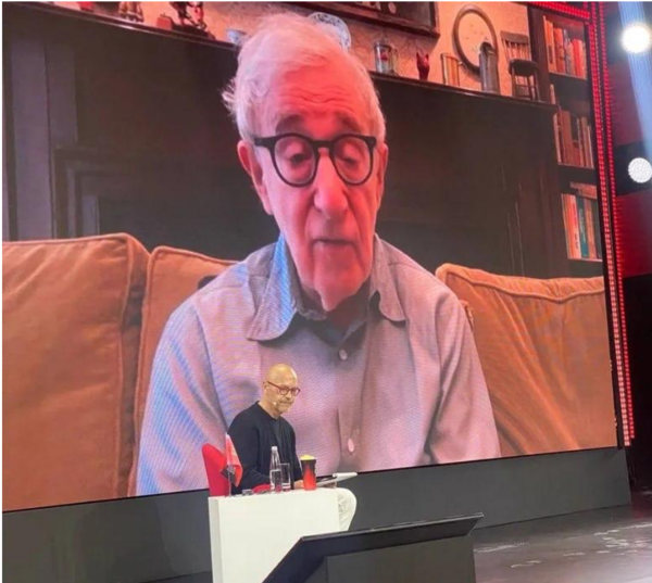 본다르추크 감독과 회상으로 대담하는 우디 앨런 감독/사진출처:스트라나.ua