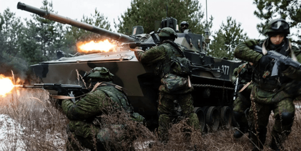 러시아군의 공격 모습/사진출처:러시아 국방부