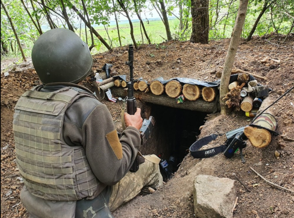 우크라이나군 방어진지/사진출처:우크라군 합참 페북